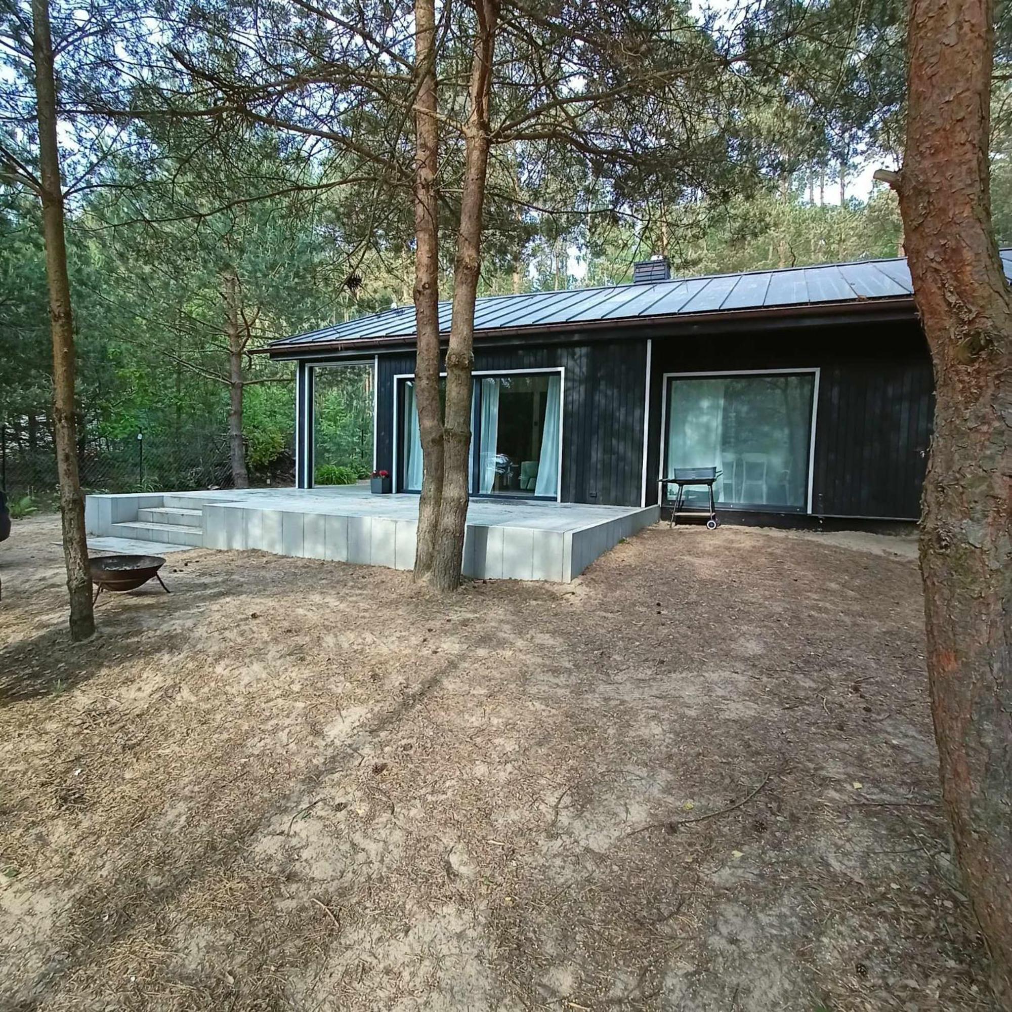 Domek Lesniczowka Gorzewo Kültér fotó